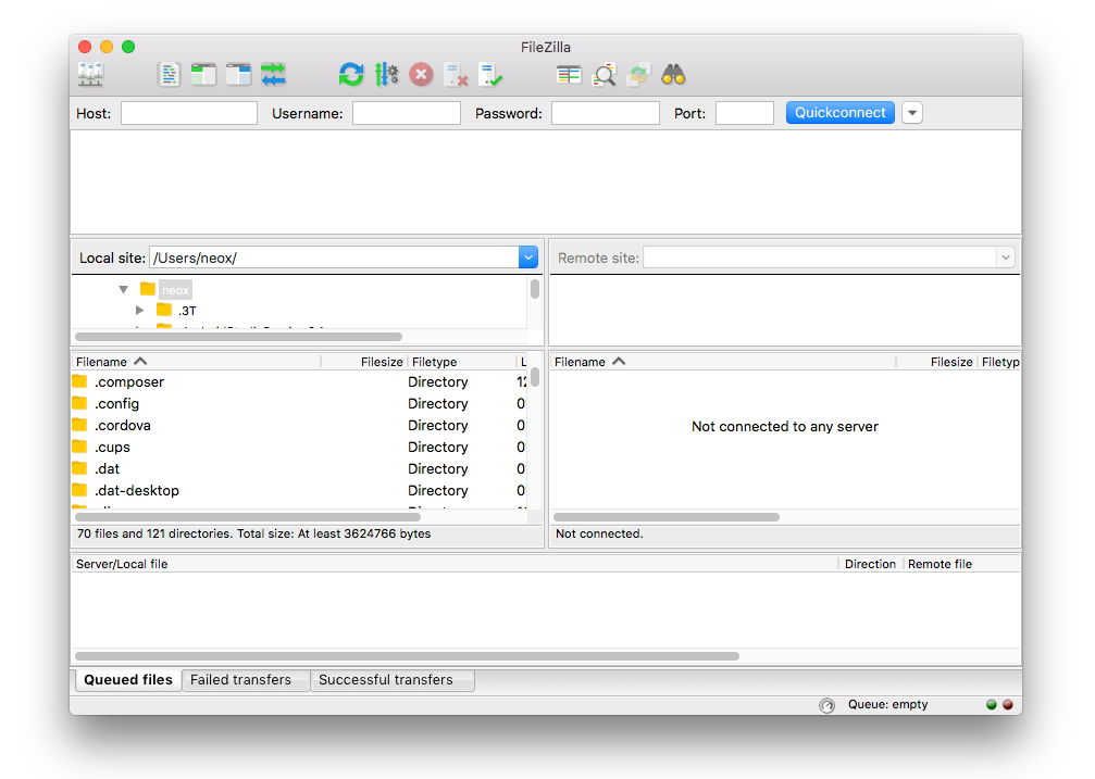 ftp for mac os x 10.5.8